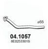 AUDI 8E0253301S Exhaust Pipe